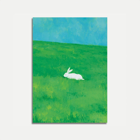 Póster del Conejo Blanco en el Prado