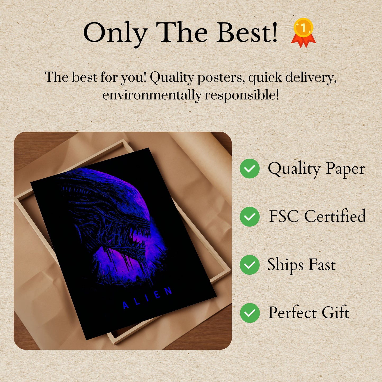 Extraterrestrial Dark Nightmare Poster