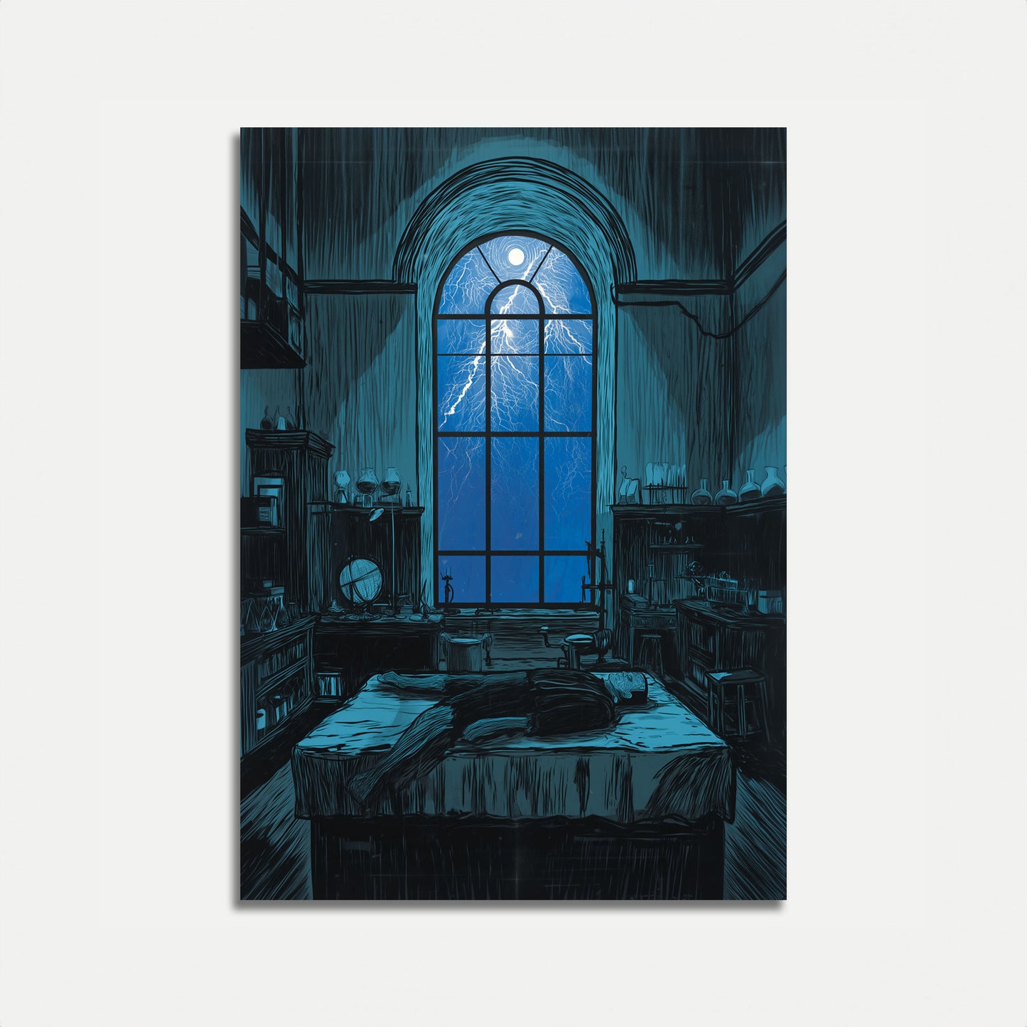 Frankensteins Laborsturmposter