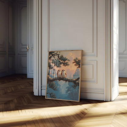 Mystic Owl Companions Poster