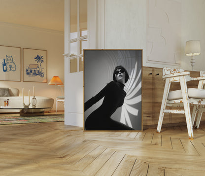 Noir Eleganz Schatten Poster