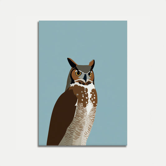 Intensiv Ugle Blik Plakat