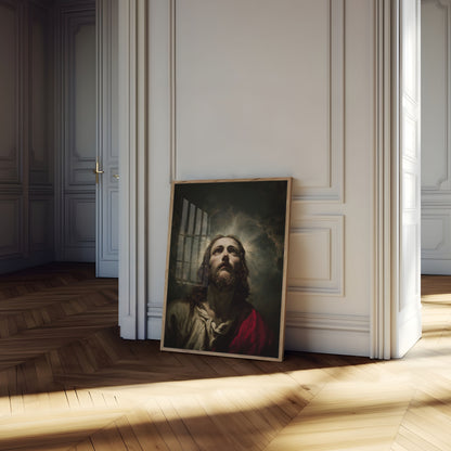 Divine Radiance Religious Poster