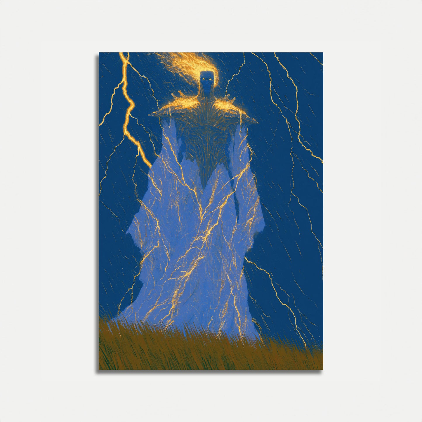 Electric Storm Spirit Poster