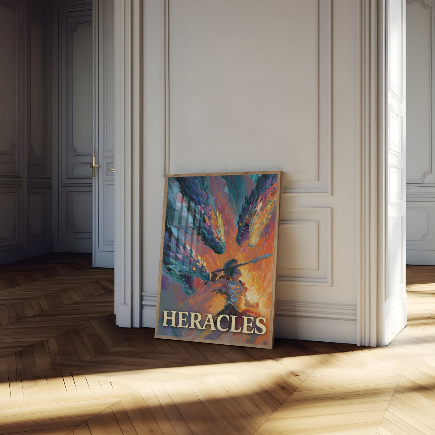 Heracles Divine Warrior Poster