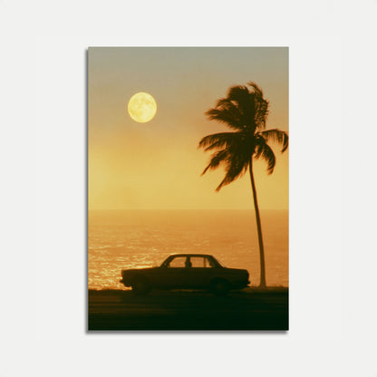 Nadmorski Plażowy Retro Plakat