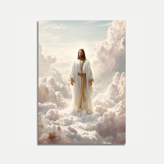 Divine Heavenly Clouds Poster