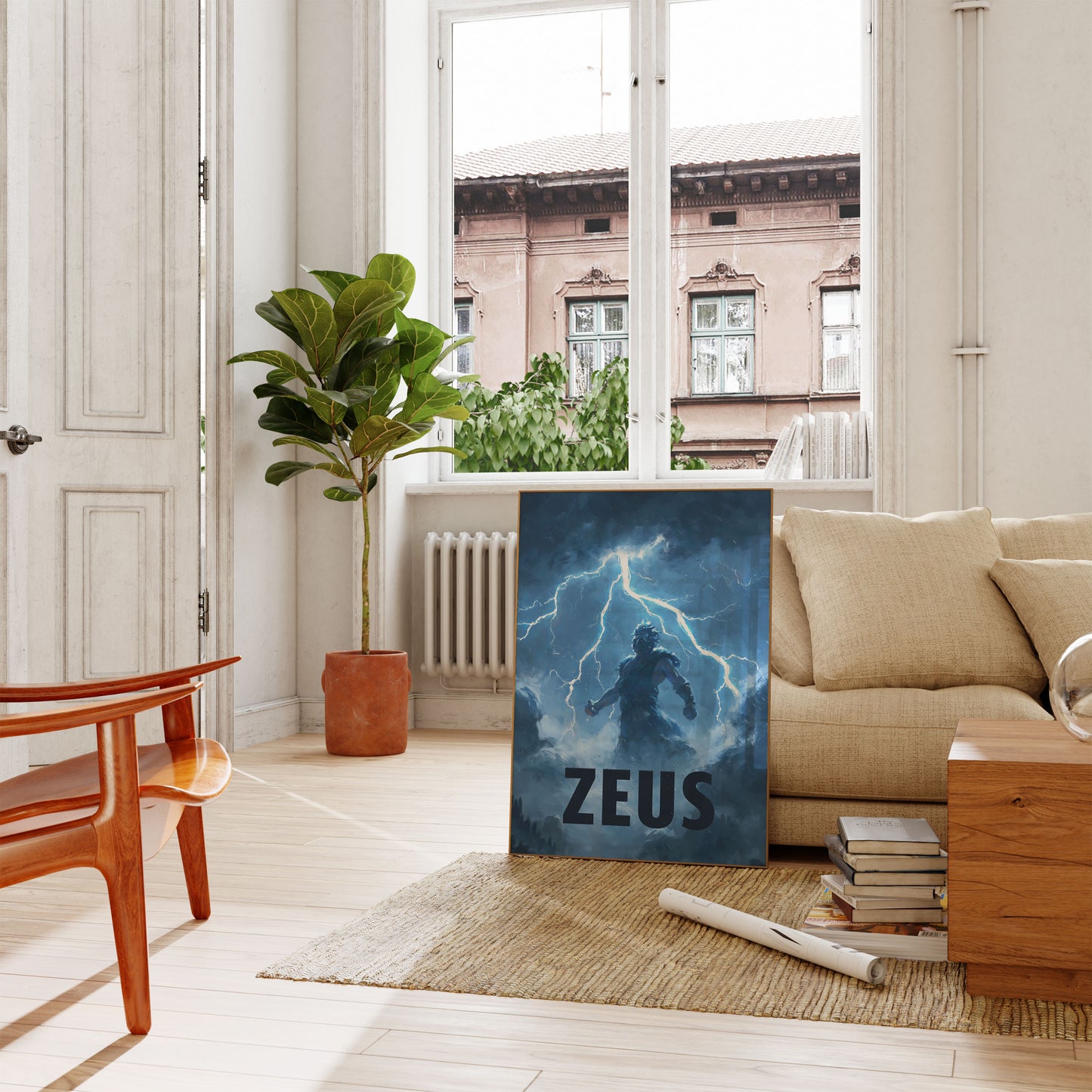 Zeus, Bůh hromu plakát