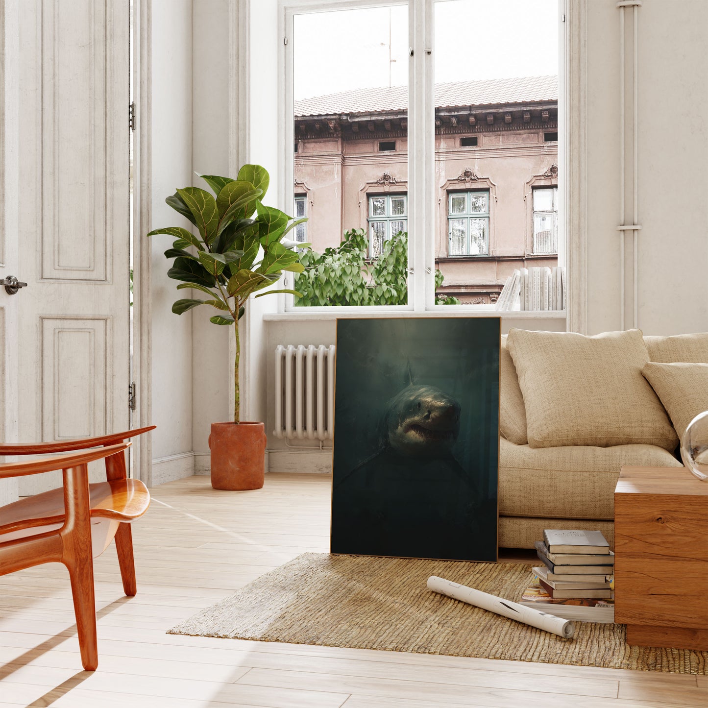 Dark Waters Great White Poster