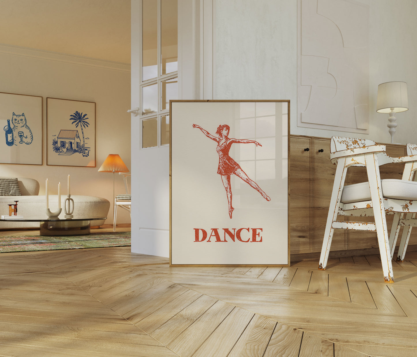 Dynamic Dance Movement Poster