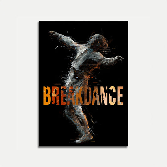 Digital Dance Fracture Poster