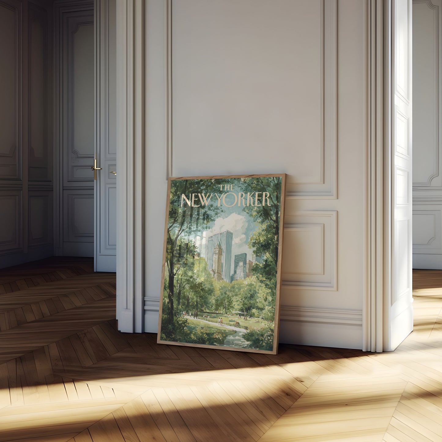 New York City Urban Oasis Poster