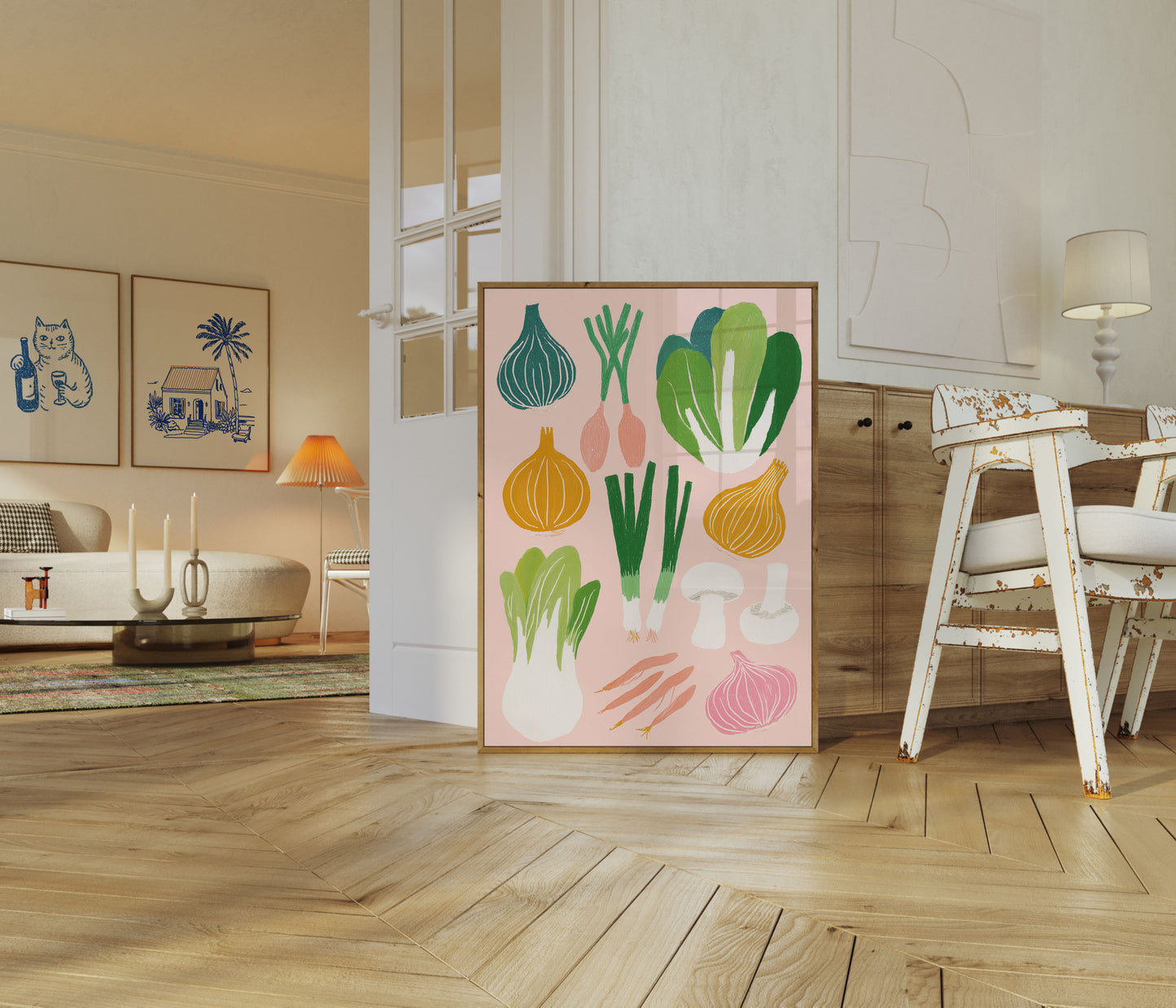 Garden Fresh Vegetables Poster