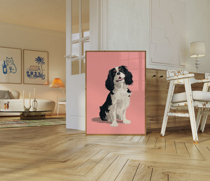 Süßer Cavalier King Charles Poster