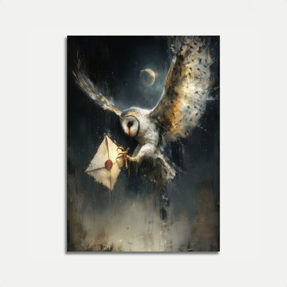 Gufo Messaggero Mistico Poster
