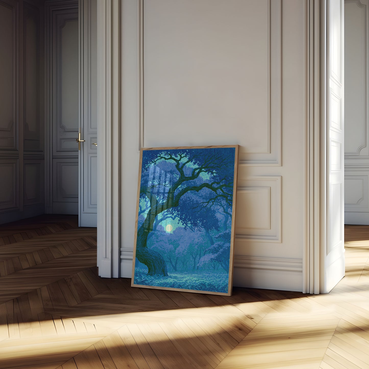 Maantjesbos Boom Poster