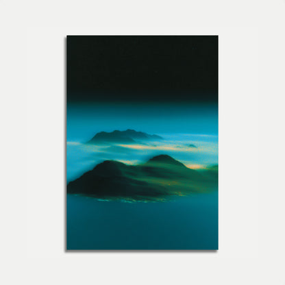 Ethereal fjellåke plakat