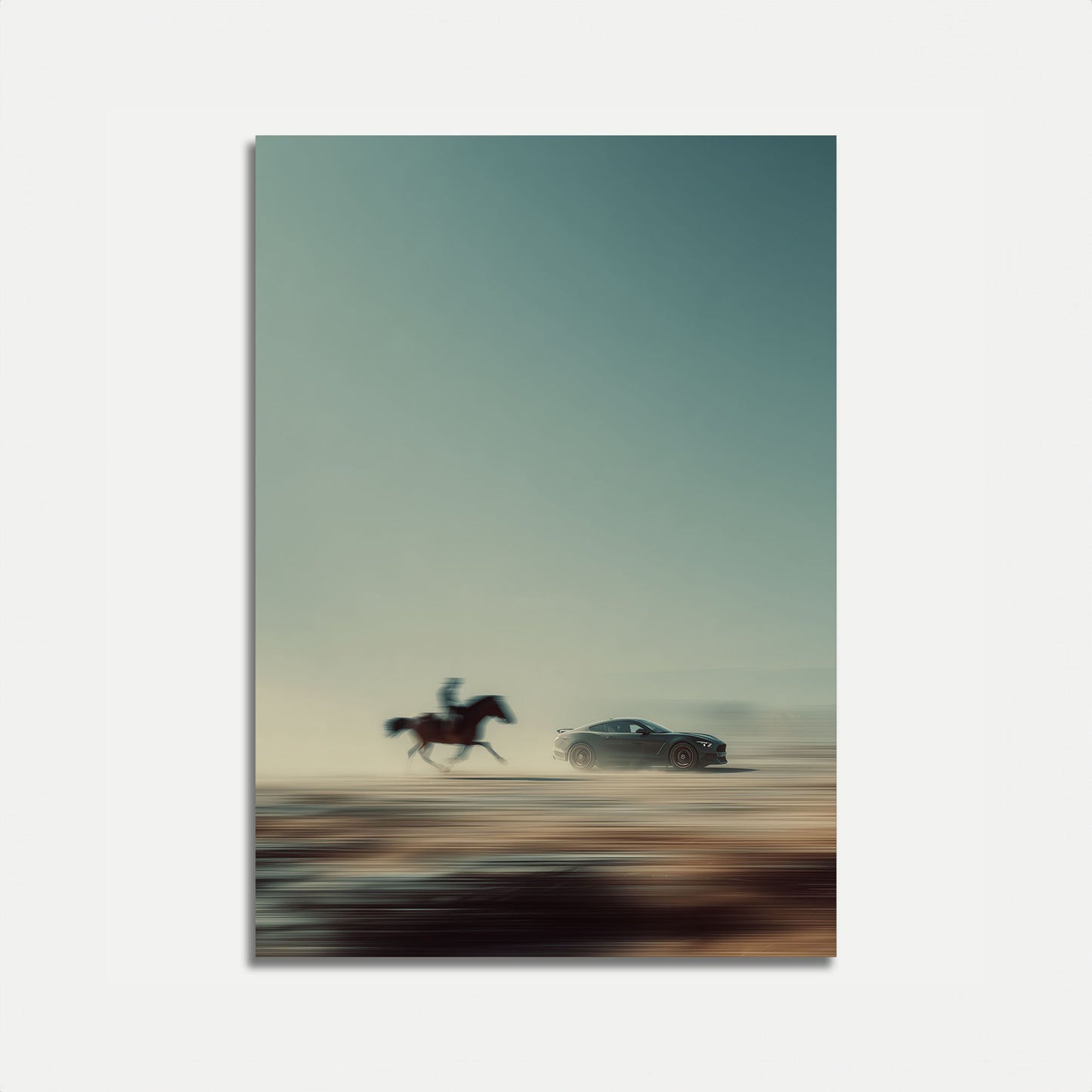 Speed and Tradition Racing Poster