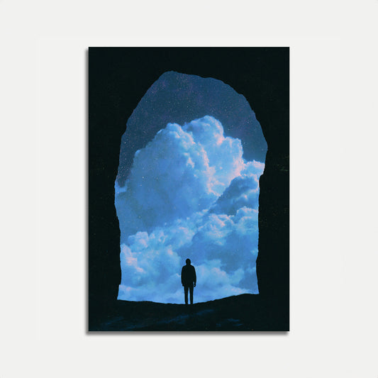 Gateway to the Clouds Poster