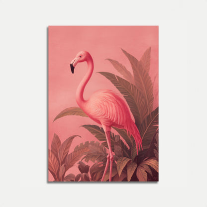Poster di Fenicotteri Rosa nel Deserto