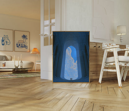 Majestic Cathedral Archway Poster