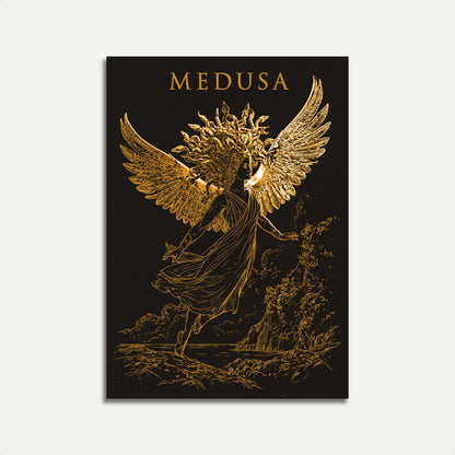 Medusa Mythological Goddess Poster
