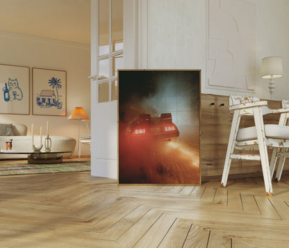 Poster Scintilla Auto Muscle Vintage