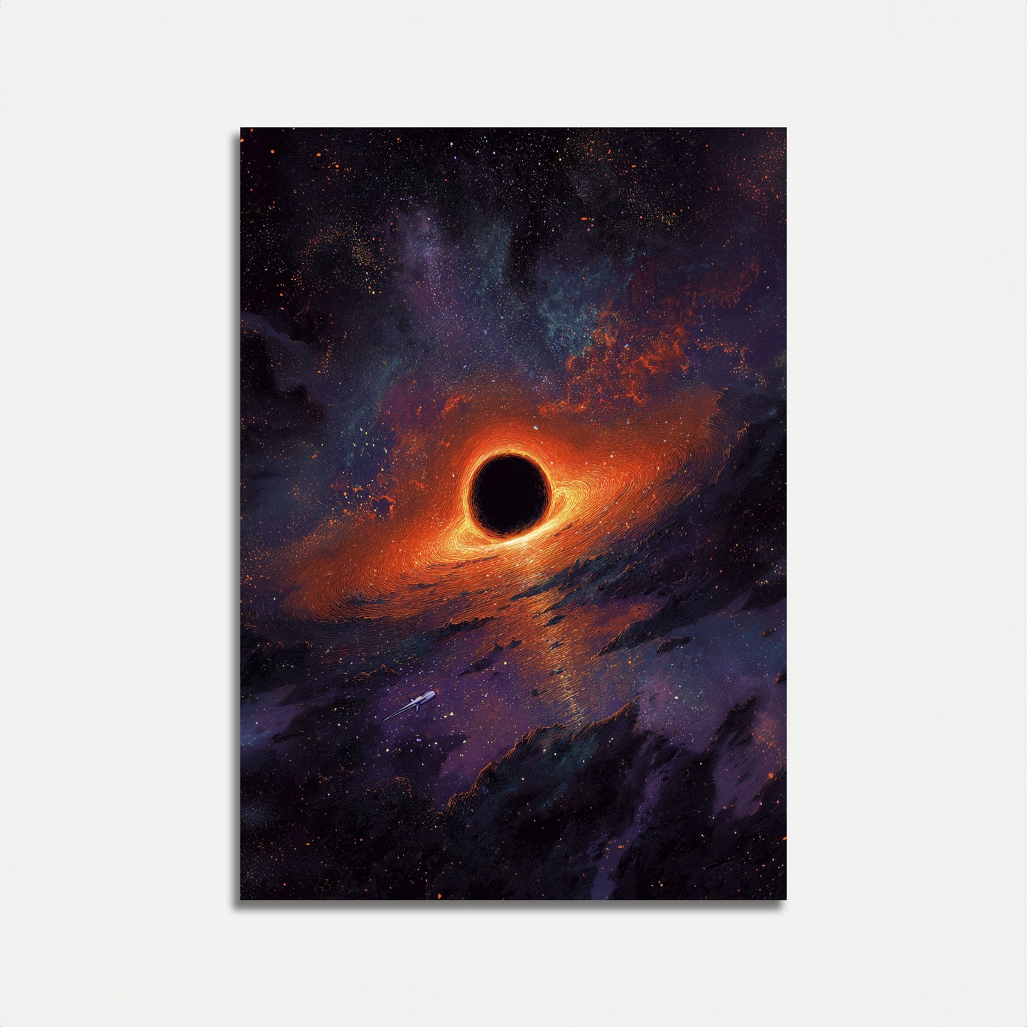 Zwart Gat Kosmisch Fenomeen Poster