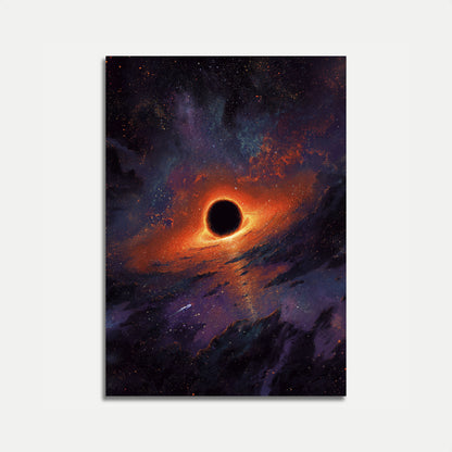 Zwart Gat Kosmisch Fenomeen Poster