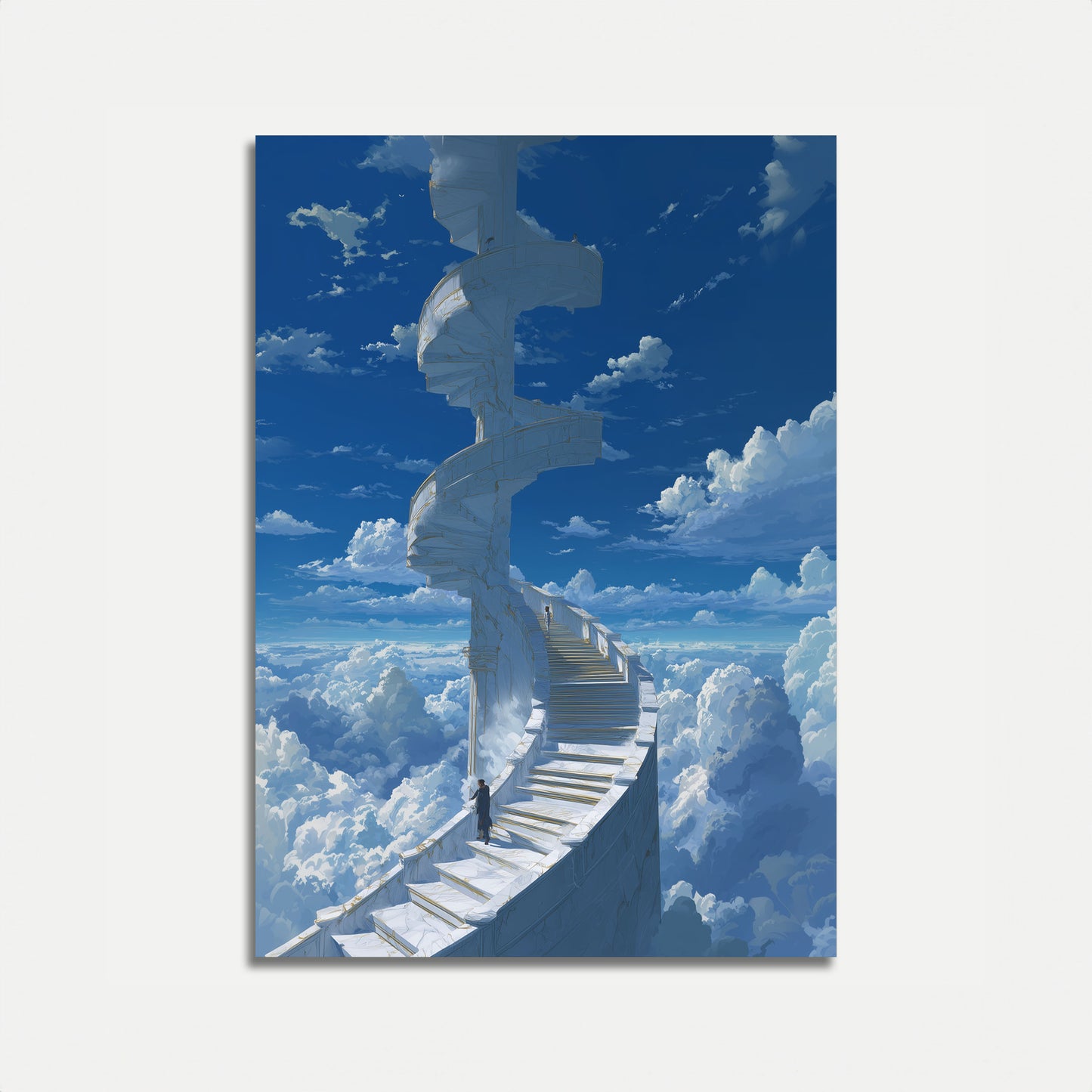 Celestial Stairway to Dreams Poster