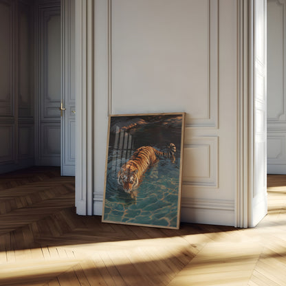 Póster de Majestic Tiger Waters