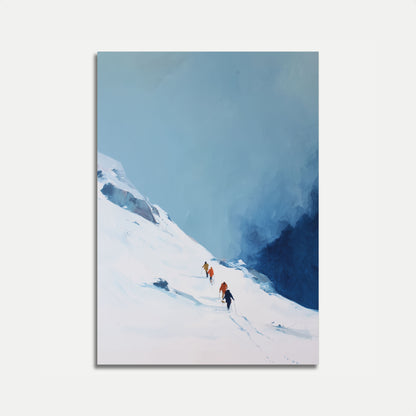 Everest Ascent Winter Poster