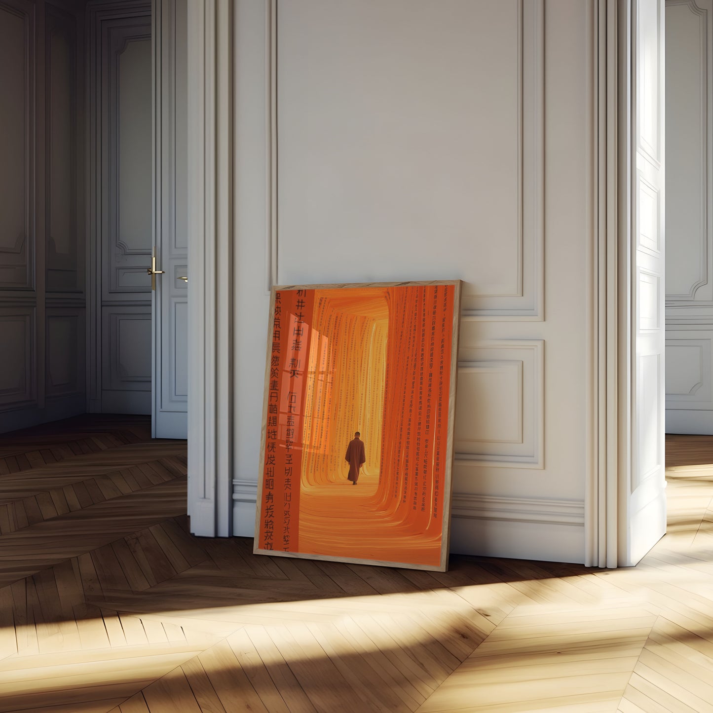 Zen Journey Illuminated Poster