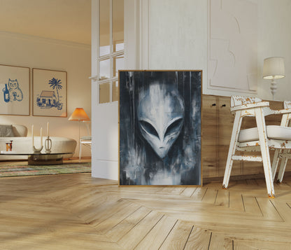 Ethereal Alien Encounter Poster