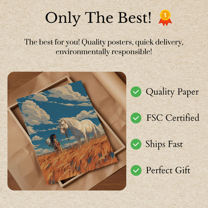 Native Spirit Prairie Connection Poster