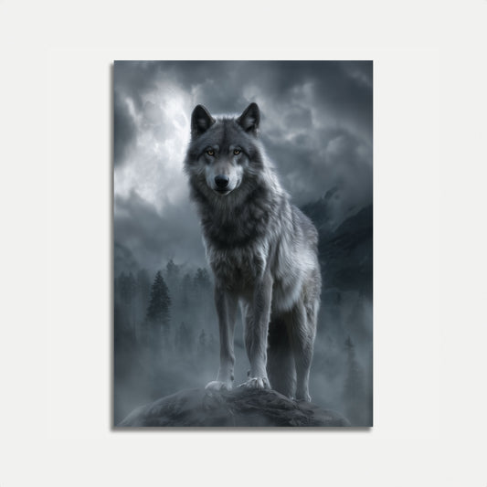 Lone Wolf Mountain Wilderness Poster
