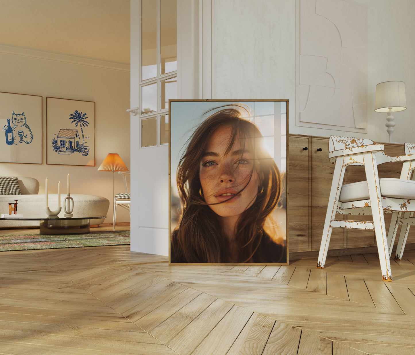Golden Hour Radiance Poster