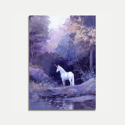 Poster della Foresta di Unicorni Mistici