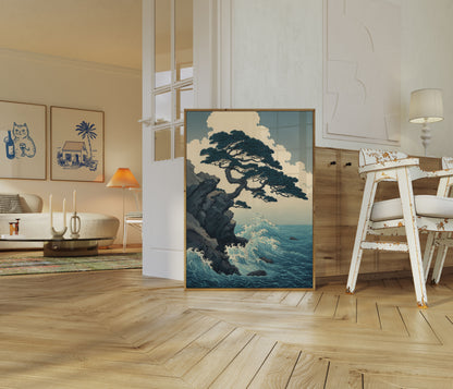 Kuststamboom Oceaan Poster
