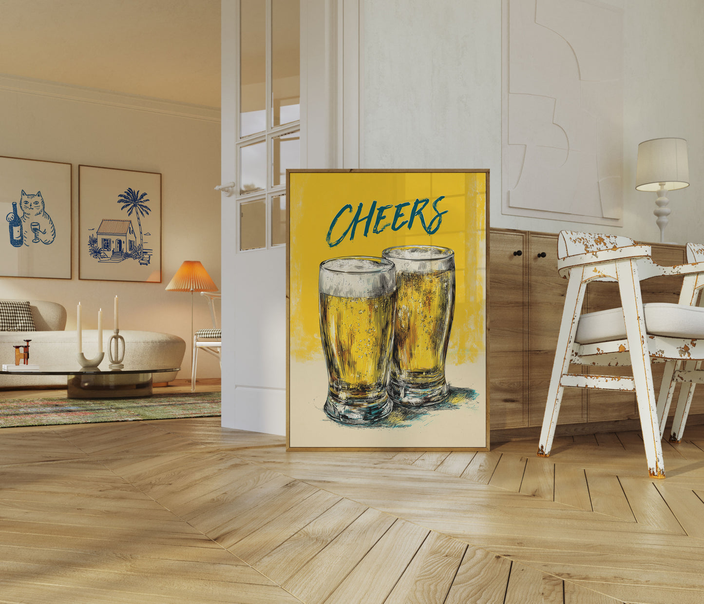 Golden Brew Cheers Poster