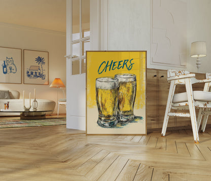 Golden Brew Cheers Poster