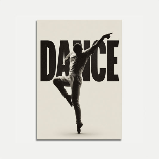 Dynamische Dans Beweging Poster