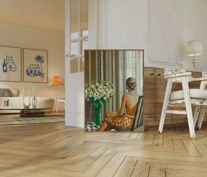 Mosaic Moments Vintage Elegance Poster