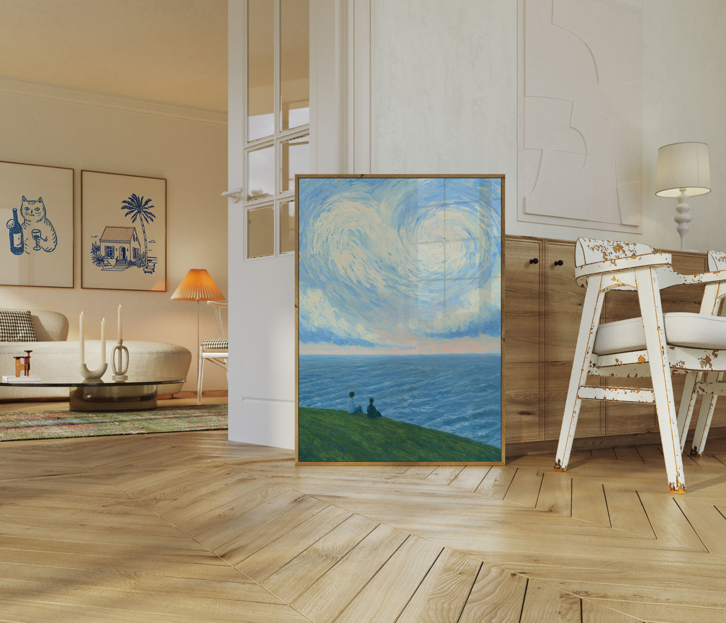Affiche Paysage Océanique Sérénité Côtière