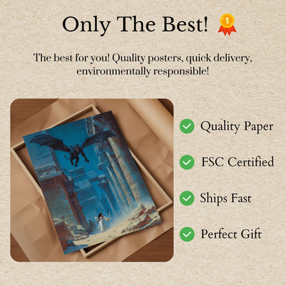 Warrior vs Demon Poster