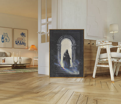 Affiche Figure Mystique dans une Arche