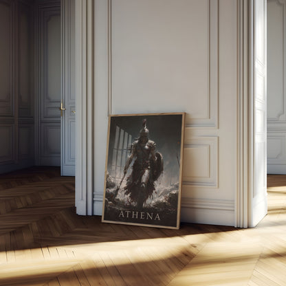 Athena Goddess of War Poster
