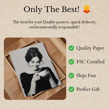 Morning Coffee Bliss Poster