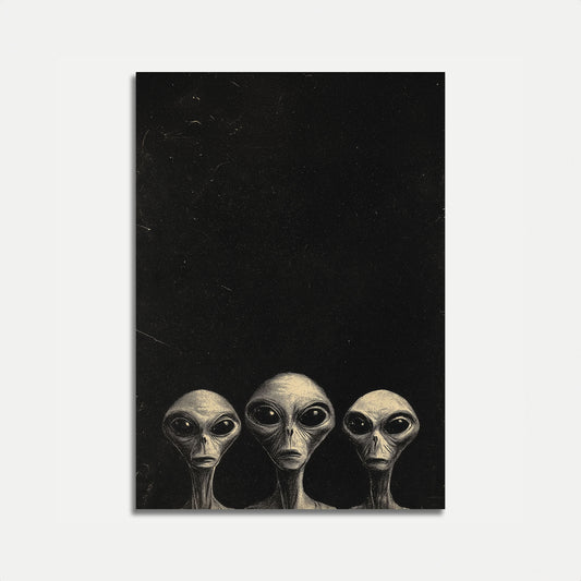 Alien Encounter Trio Poster