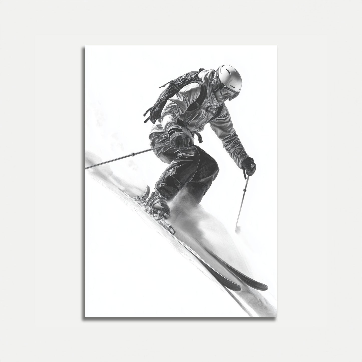 Dynamisk Skid-Action Poster